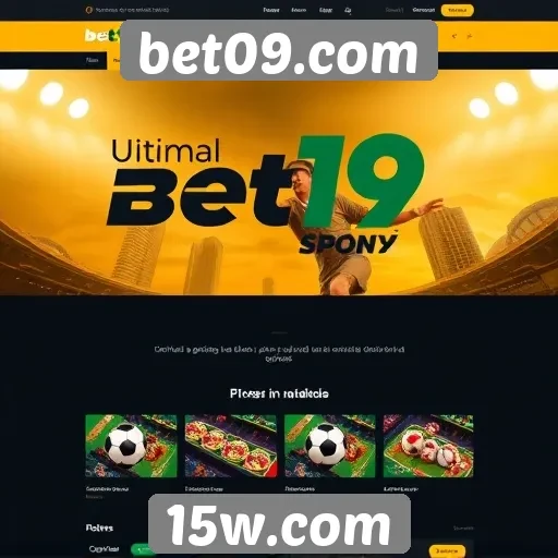 Experiência do usuário no design do site bet09.com